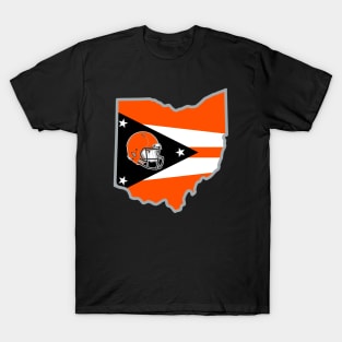 State of Ohio - Cincinnati Football T-Shirt